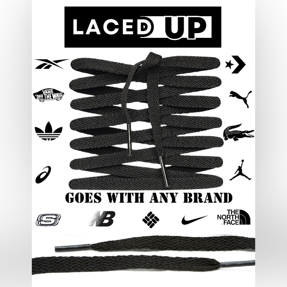 Premium Flat Shoe Laces 140cm Replacement for Air Jordan 1, 2,3Air Force,Dunks